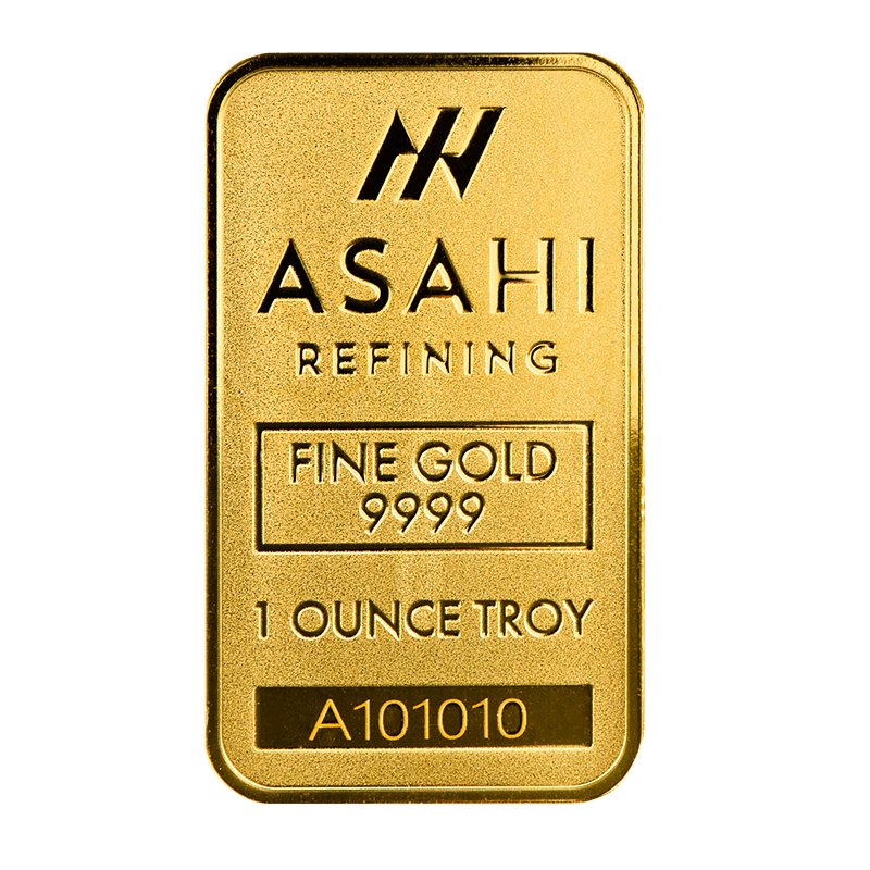 Image for 1 oz Asahi Gold Bar from TD Precious Metals